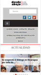 Mobile Screenshot of desdeabajo.info